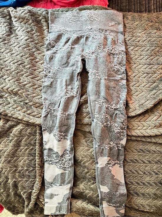 Gymshark Pants - Gymshark Adapt Camo Seamless Leggings light blue